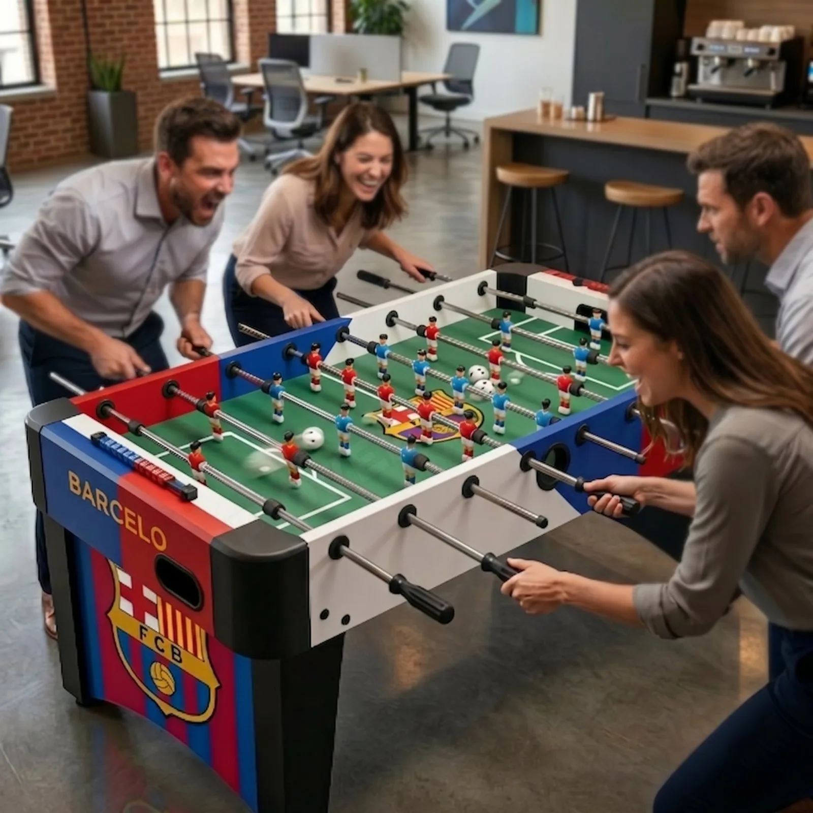 طاولة بيبي فوت (Foosball) للأطفا