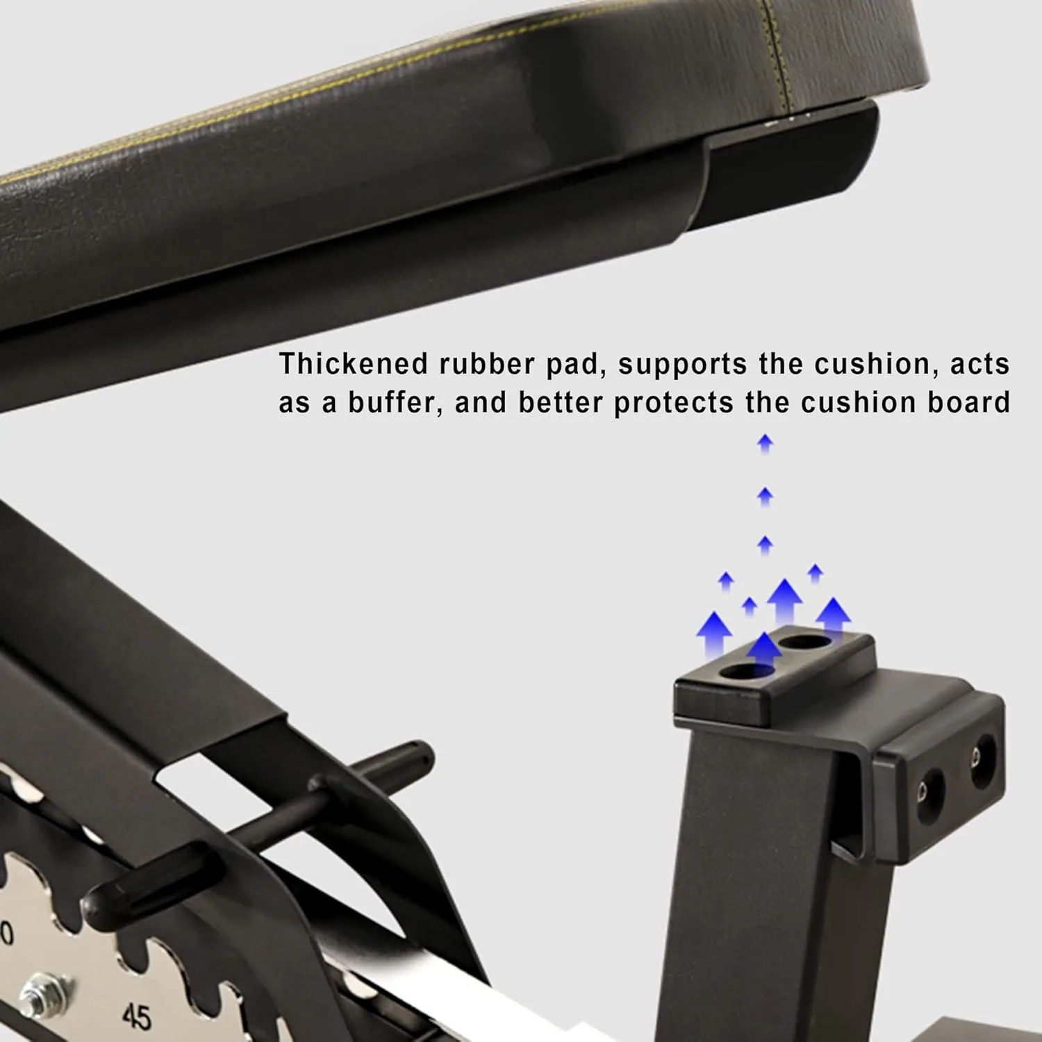 بنش التدريب الاحترافي عالي التحمل (Heavy-Duty Adjustable Weight Bench)