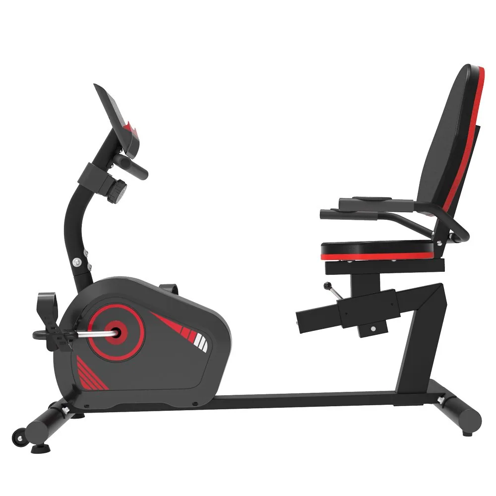 جهاز البايك الأرضي الثابت مع مقعد ظهر (Home Fitness Recumbent Bike)