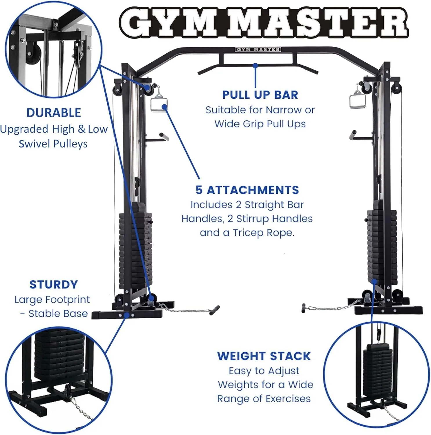 جهاز الكيبل كروس (Cable Crossover Machine)
