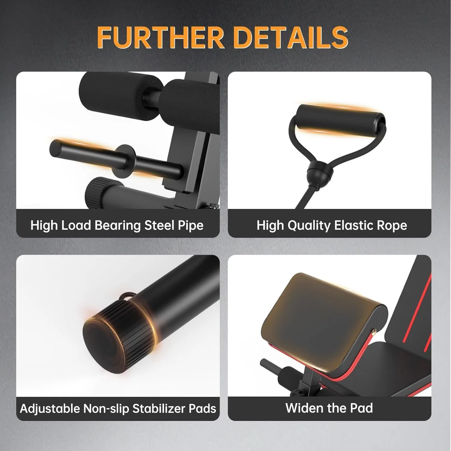 بنّش التمرين المنزلي متعدد الاستخدامات (Calvin Adjustable Weight Bench)