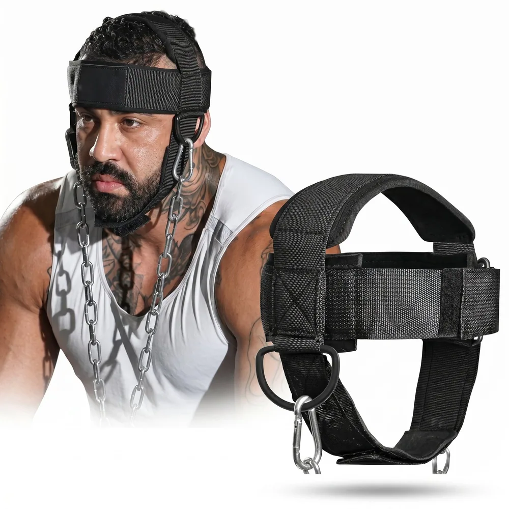 حزام تدريب الرقبة الاحترافي (Neck Weight Training Harness)