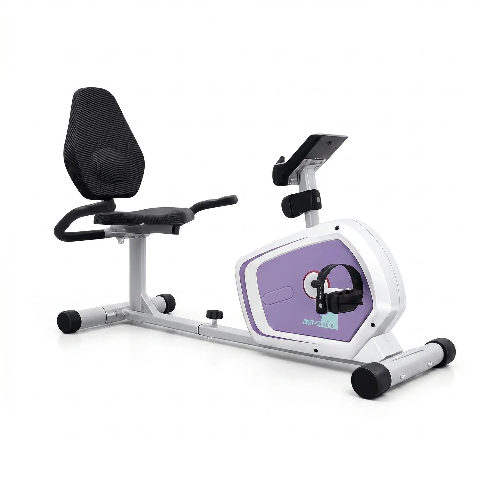 جهاز البايك الأرضي الثابت مع مقعد ظهر (Recumbent Desk & Floor Bike)