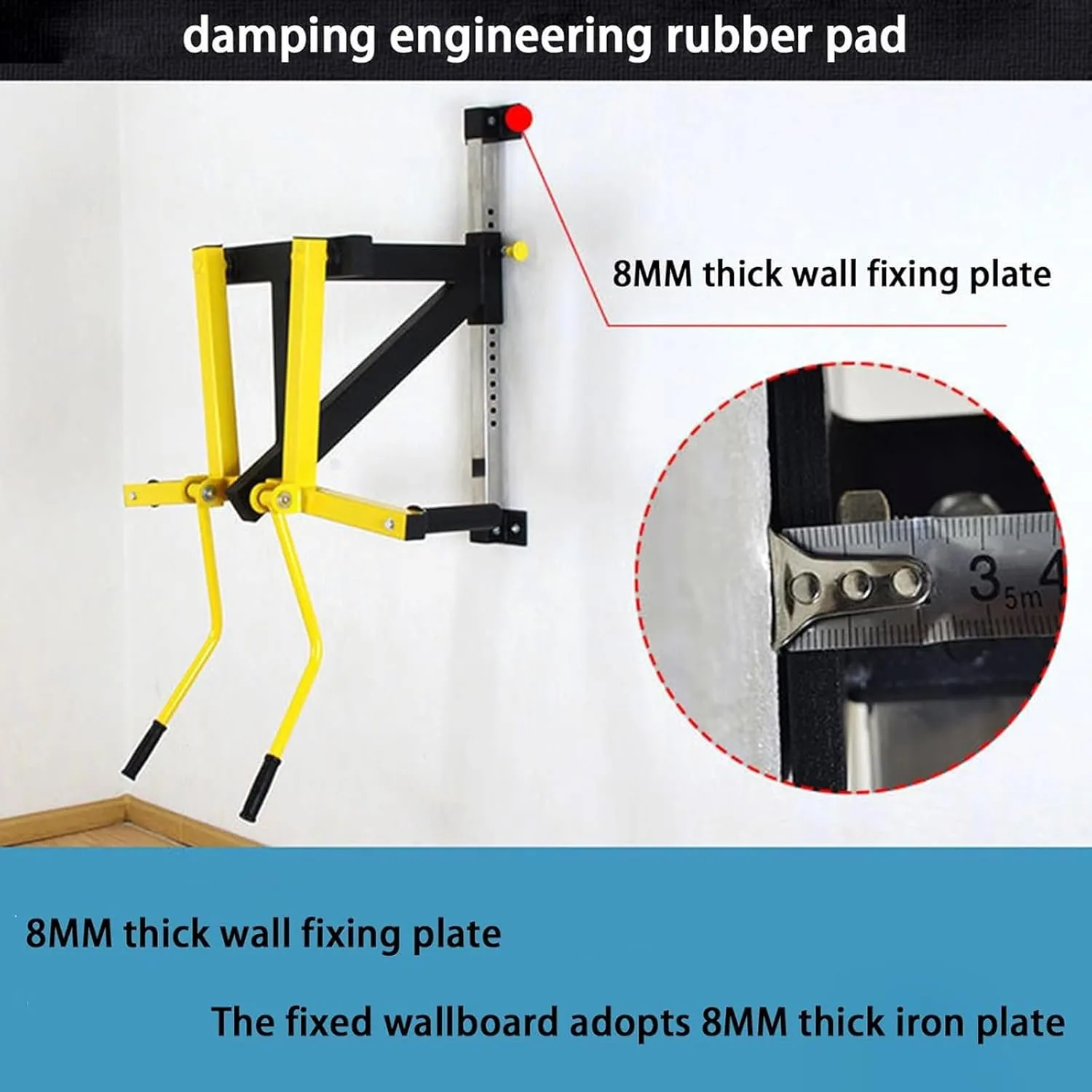 جهاز الرفرفة الجانبي المثبت على الحائط (Wall Mounted Lateral Raise Trainer)