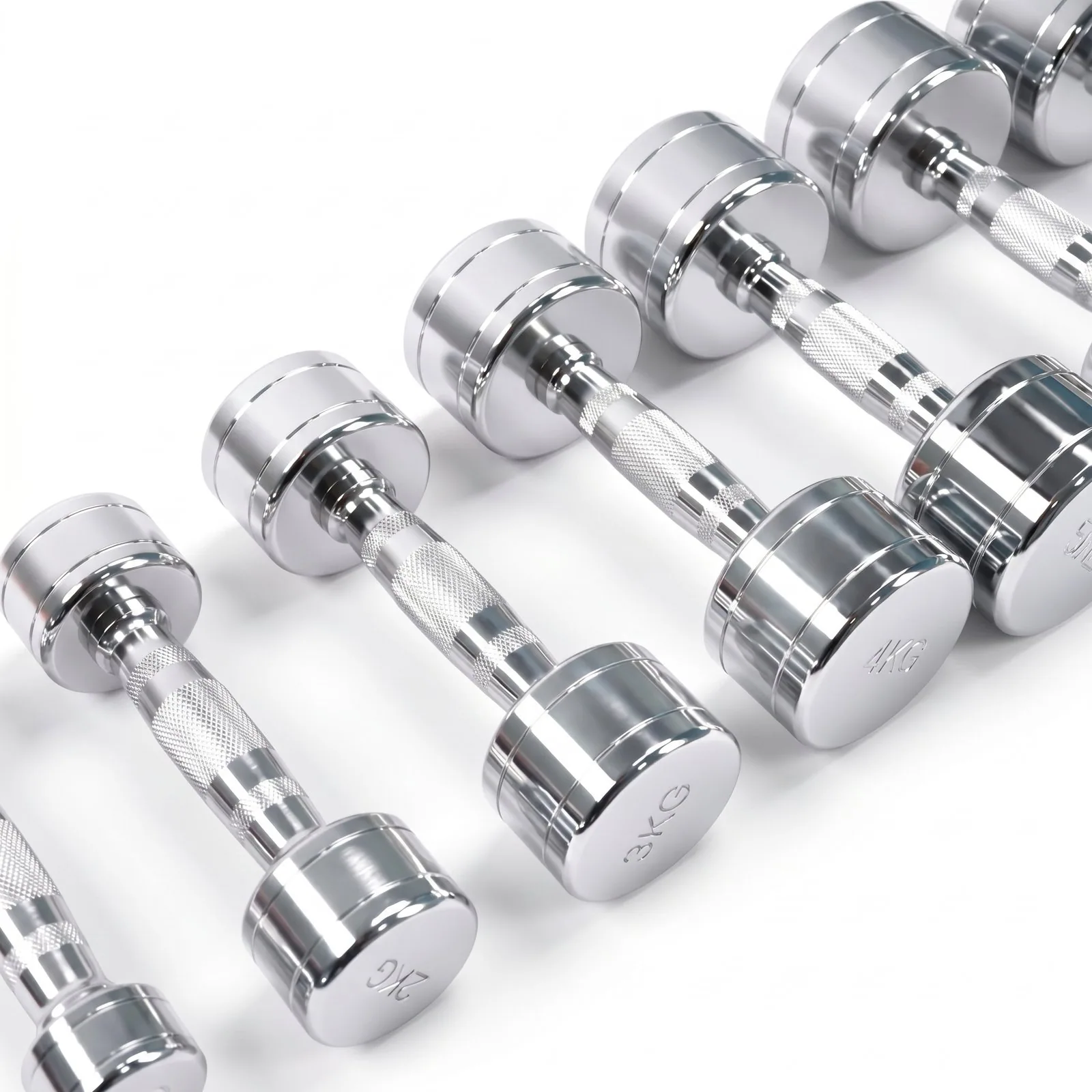دامبلز ستانليس (Stainless Steel Dumbbells)